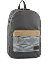 Sac  Dos 2 Compartiments + Pc 15'' Quiksilver Gris back to school YBP03278
