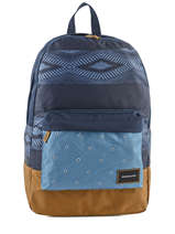 Rugzak 2 Compartimenten + Pc 15'' Quiksilver Blauw back to school YBP03278