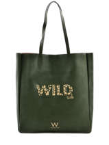 Shoppingtas Flat Bag Woomen Groen flat bag WFB002