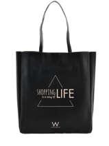 Shoppingtas Flat Bag Woomen Zilver flat bag WFB002