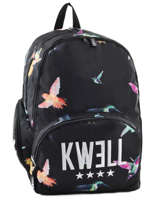 Sac  Dos 2 Compartiments Kwell Noir colibri 761116