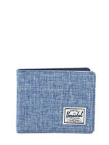 Portefeuille Herschel Blauw classics 10069