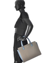 Trapezetas Smooth Leder Lancaster Grijs smooth 4-vue-porte