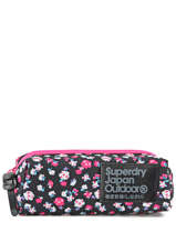 Trousse 1 Compartiment Superdry Rose accessories woomen G98000DN