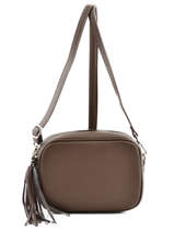 Cross Body Tas Caviar Leder Milano Beige caviar CA160613