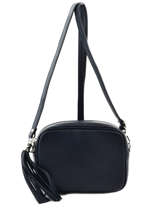 Sac Bandouli�re Caviar Cuir Milano Bleu caviar CA160613