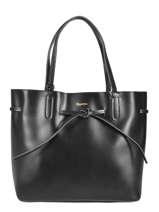 Cabas Coppelia Cuir Repetto Noir coppelia M0368CD