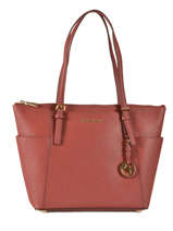 Handtas Jet Set Item Leder Michael kors Rood jet set item F2GTTT8L