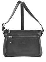 Cross Body Tas Confort Leder Hexagona Zwart confort 464778