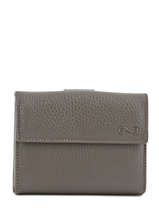 Portefeuille Original N Cuir Nathan baume Gris original n 416N