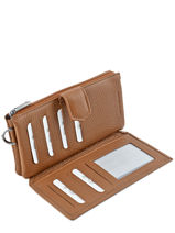 Portefeuille Original N Leder Nathan baume Bruin original n 104N-vue-porte