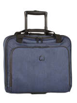 Pilot-case  Roulettes Delsey Bleu esplanade 3942449