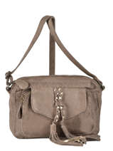 Sac Bandoulire Dafila Cuir Pieces Marron dafila 17076978