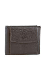Portefeuille Cuir Cuir Yves renard Marron foulonne 23014