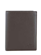 Portefeuille Cuir Yves renard Marron foulonne 23426
