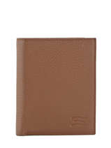 Portefeuille Caviar Leder Crinkles Bruin caviar 14089