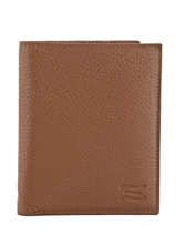 Portefeuille Leder Crinkles Bruin caviar 14126