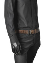 Riem Redskins Bruin belt ARTY-vue-porte