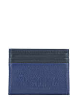 Porte-cartes Cuir Polo ralph lauren Bleu wallet A79LG022