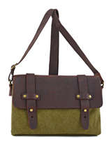 Sac Bandoulire Army Crazy lou Vert army ARIES-LI