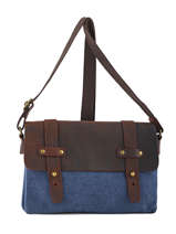 Sac Bandoulire Army Crazy lou Bleu army ARIES-LI