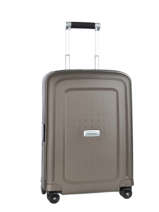 Valise Cabine Rigide Samsonite Beige s'cure dlx U44003