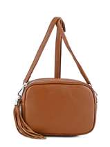Cross Body Tas Caviar Leder Milano Bruin caviar CA160613