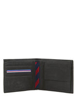 Portefeuille Cuir Tommy hilfiger Noir johnson AM00659-vue-porte