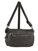 Cross Body Tas Watch Graffity Zwart watch A102