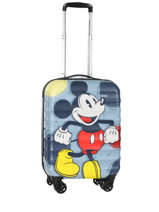 Valise Cabine Rigide American tourister Bleu palm valley disney 26C016