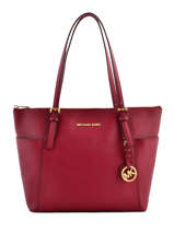 Handtas Jet Set Item Leder Michael kors Rood jet set item F2GTTT8L