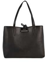 Sac Port paule A4 Rversible Bobbi Guess Noir bobbi EB642215