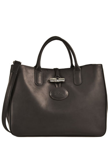Longchamp Roseau h�ritage Handtas Zwart
