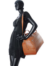 Longchamp Le foulonn� Sac de voyage Marron-vue-porte