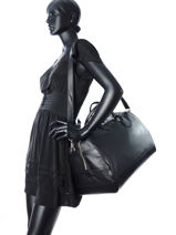 Longchamp Le foulonn Sac de voyage Noir-vue-porte