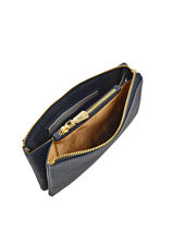 Portefeuille Caviar Leder Crinkles Blauw caviar 14196-vue-porte