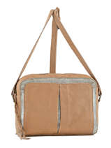 Cross Body Tas Jace Leder Pieces Bruin jace 17079818