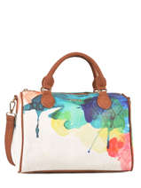 Sac Polochon Aquarelle Desigual Blanc aquarelle 72X9EJ4
