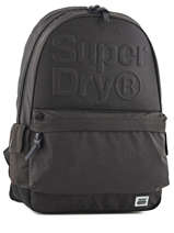 Rugzak 1 Compartiment Superdry Zwart backpack M91003DO