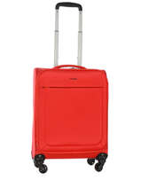 Valise Cabine Souple Travel Rouge cabin'air 3030