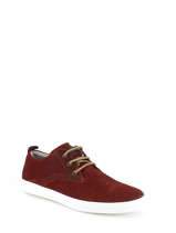 Veterschoenen Uit Leder Bull boxer Rood chaussures a lacets K2-3939I