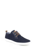 Veterschoenen Uit Leder Bull boxer Blauw chaussures a lacets K2-3939I