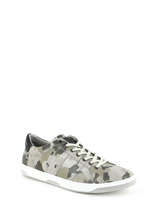 Sneakers Uit Leder Bull boxer Blauw baskets mode K2-5245C