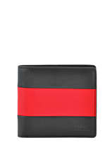 Porte-cartes Cuir Polo ralph lauren Rouge wallet A79XZ3SO