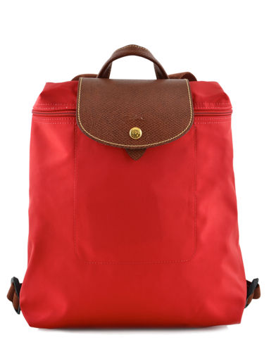 Longchamp Le pliage original Sac � dos Rouge