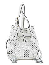 Sac Bandoulire Kyo Fantaisie Cuir Etrier Blanc kyo fantaisie EKY605P