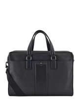 Porte-documents Tommy hilfiger Noir solid story AM02173