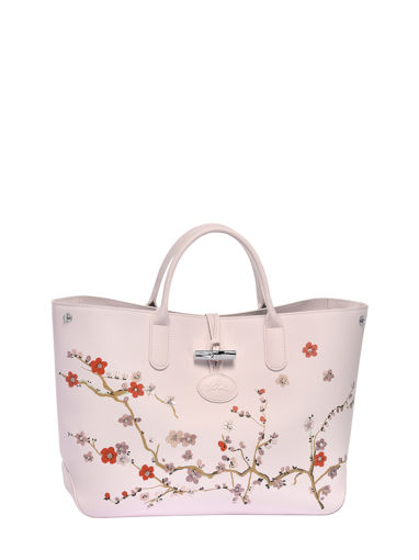 Longchamp Roseau sakura Handtas Roze
