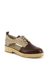 Chaussures  Lacets Mellow yellow Marron chaussures a lacets BOY