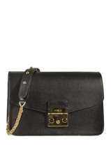 Sac Bandoulire Metropolis Cuir Furla Noir metropolis EP0-BHV7